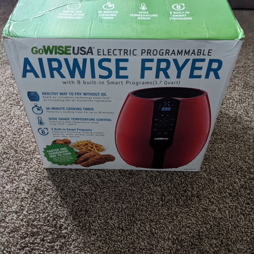 Airwise fryer
